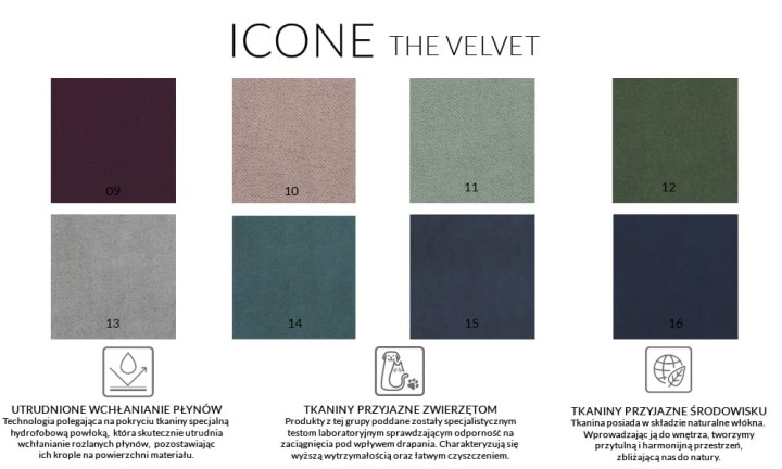 Icone Velvet textile-2