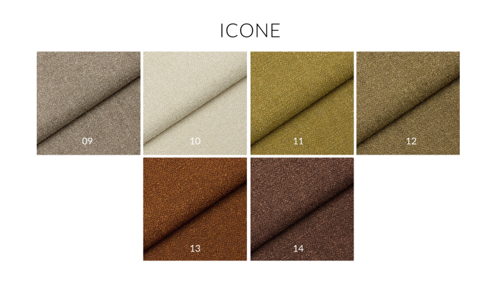 Łóżko Vannes - tkanina boucle