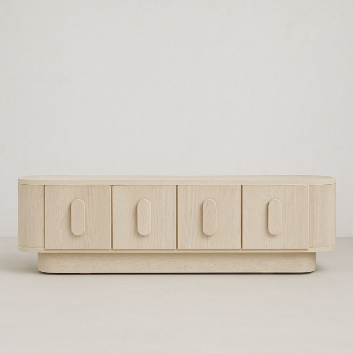 Komoda Royan drewniana dąb bielony.jpeg